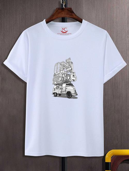 unisex graphic printed t-shirt - 20733776 - Standard Image - 0
