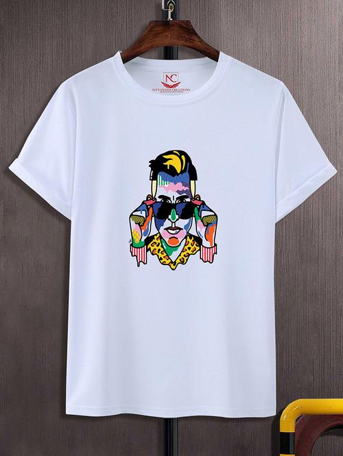 unisex graphic printed regular t-shirt - 20733790 - Standard Image - 0