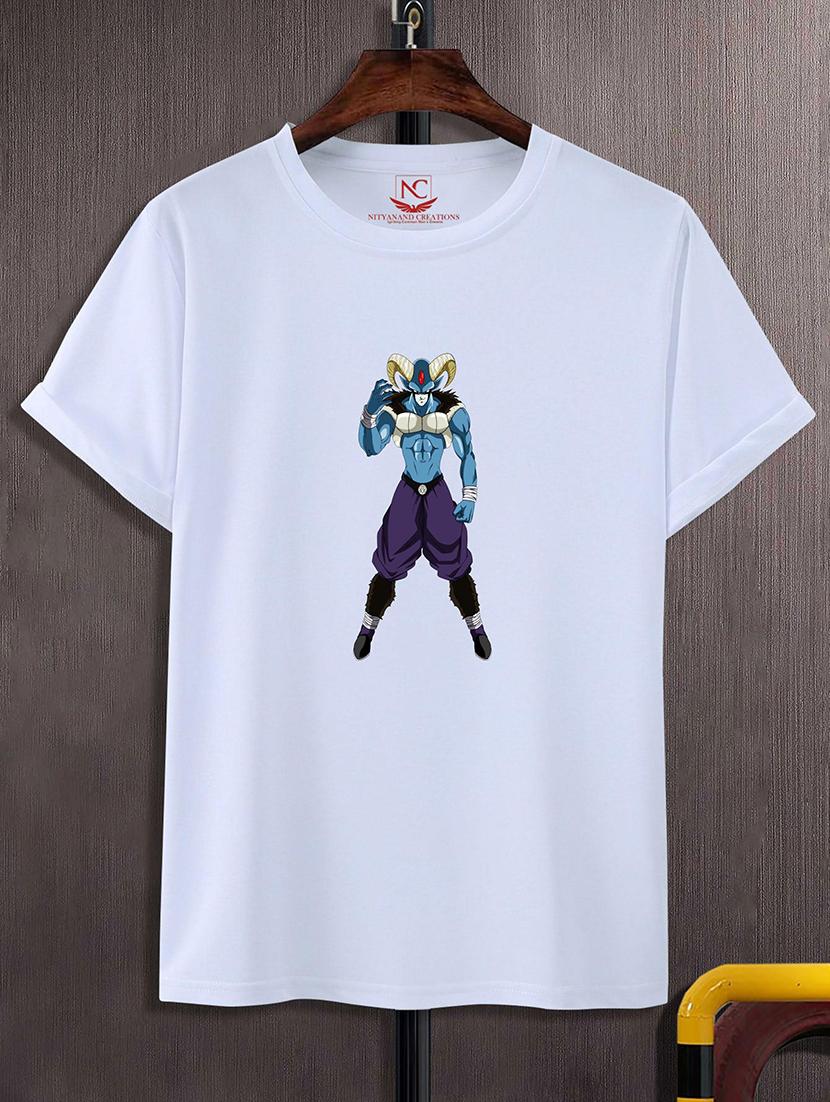 round neck chest printed t-shirt - 20733811 - Zoom Image - 0