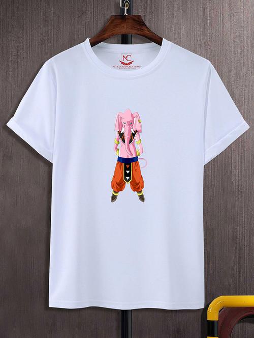 round neck chest printed t-shirt - 20733829 - Standard Image - 0