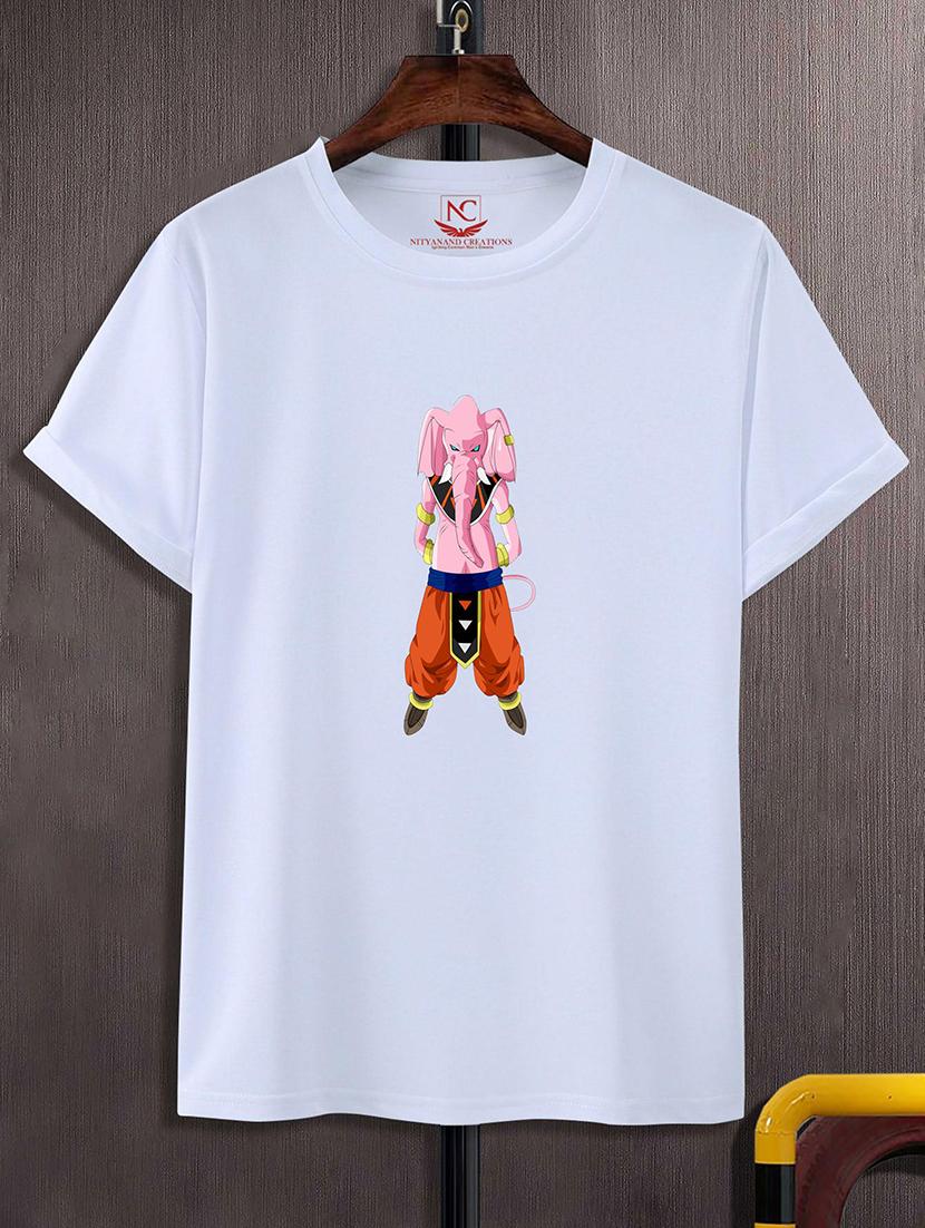 round neck chest printed t-shirt - 20733829 - Zoom Image - 0