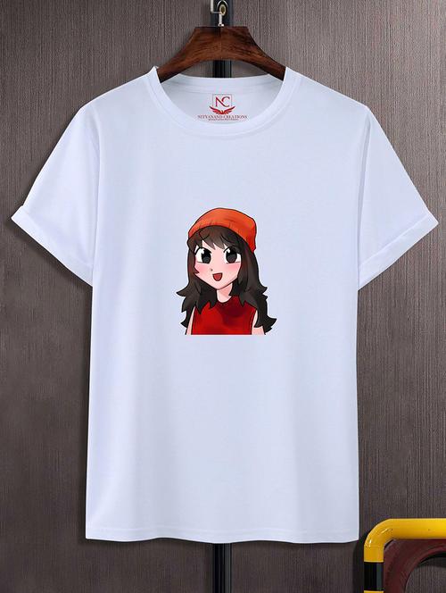 unisex graphic printed regular t-shirt - 20733894 - Standard Image - 0