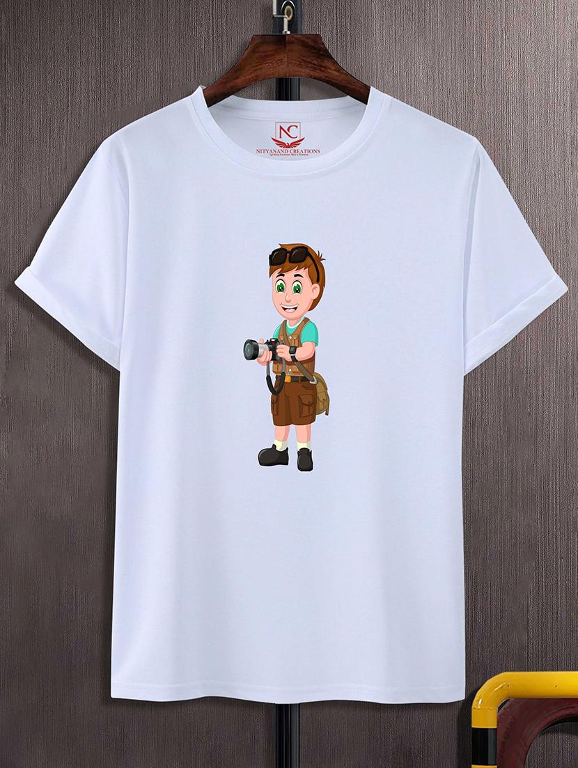 unisex graphic printed t-shirt - 20733935 - Zoom Image - 0