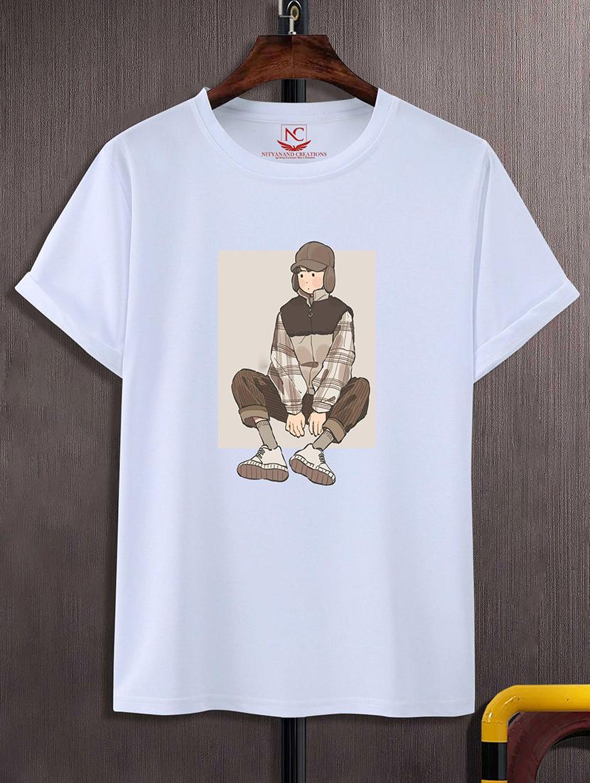 unisex graphic printed regular t-shirt - 20739218 - Zoom Image - 0