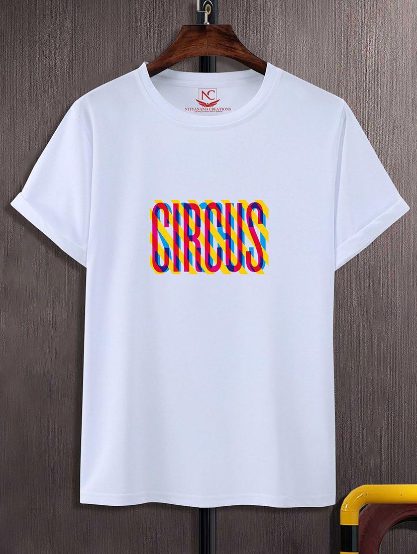 unisex typographic printed regular t-shirt - 20742140 -  Zoom Image - 0