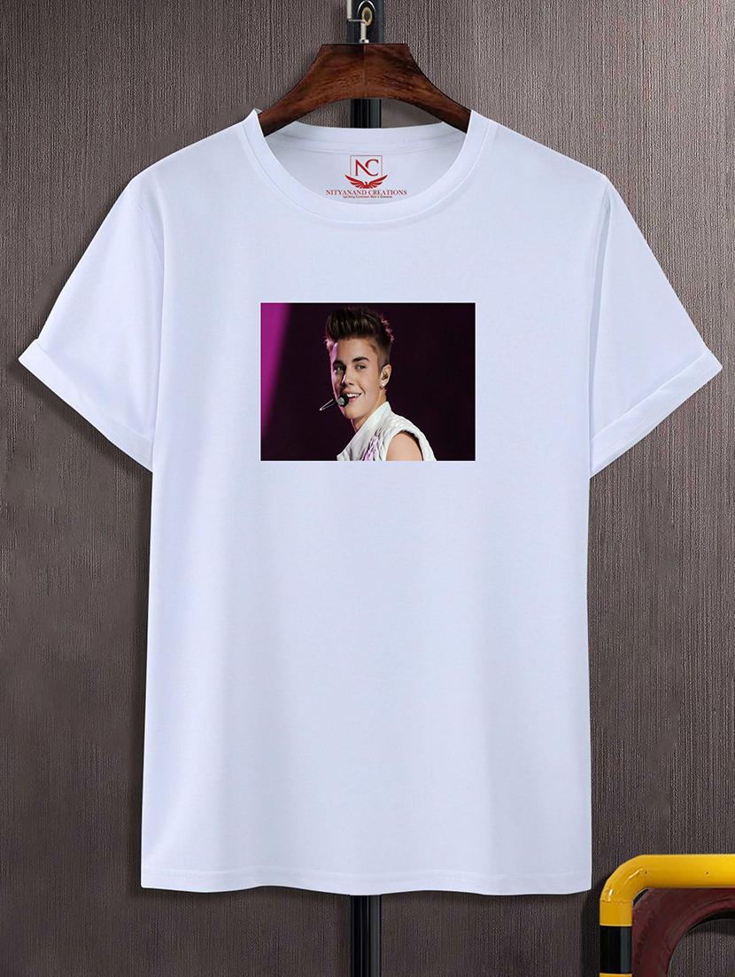 white polyester regular t-shirt - 20742440 - Zoom Image - 0