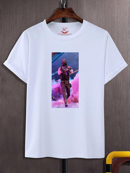 unisex graphic printed regular t-shirt - 20742488 - Standard Image - 0