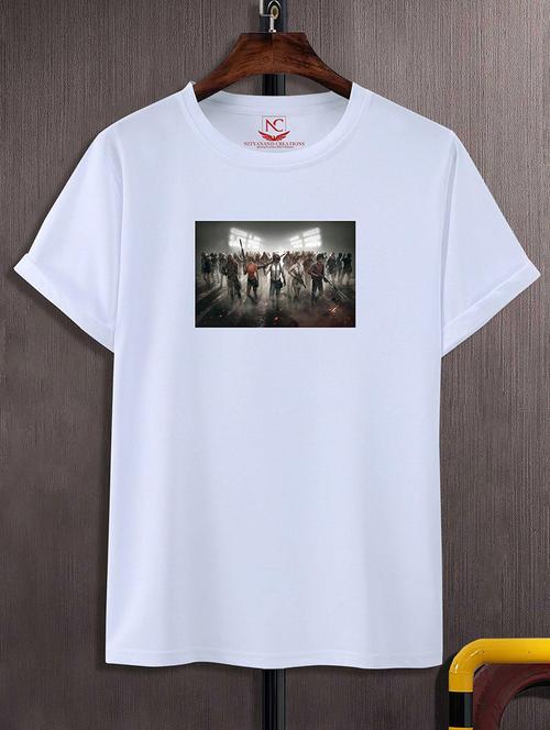 unisex graphic printed t-shirt - 20742527 - Standard Image - 0