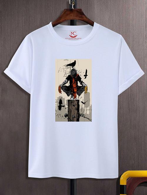 unisex graphic printed t-shirt - 20742566 - Standard Image - 0