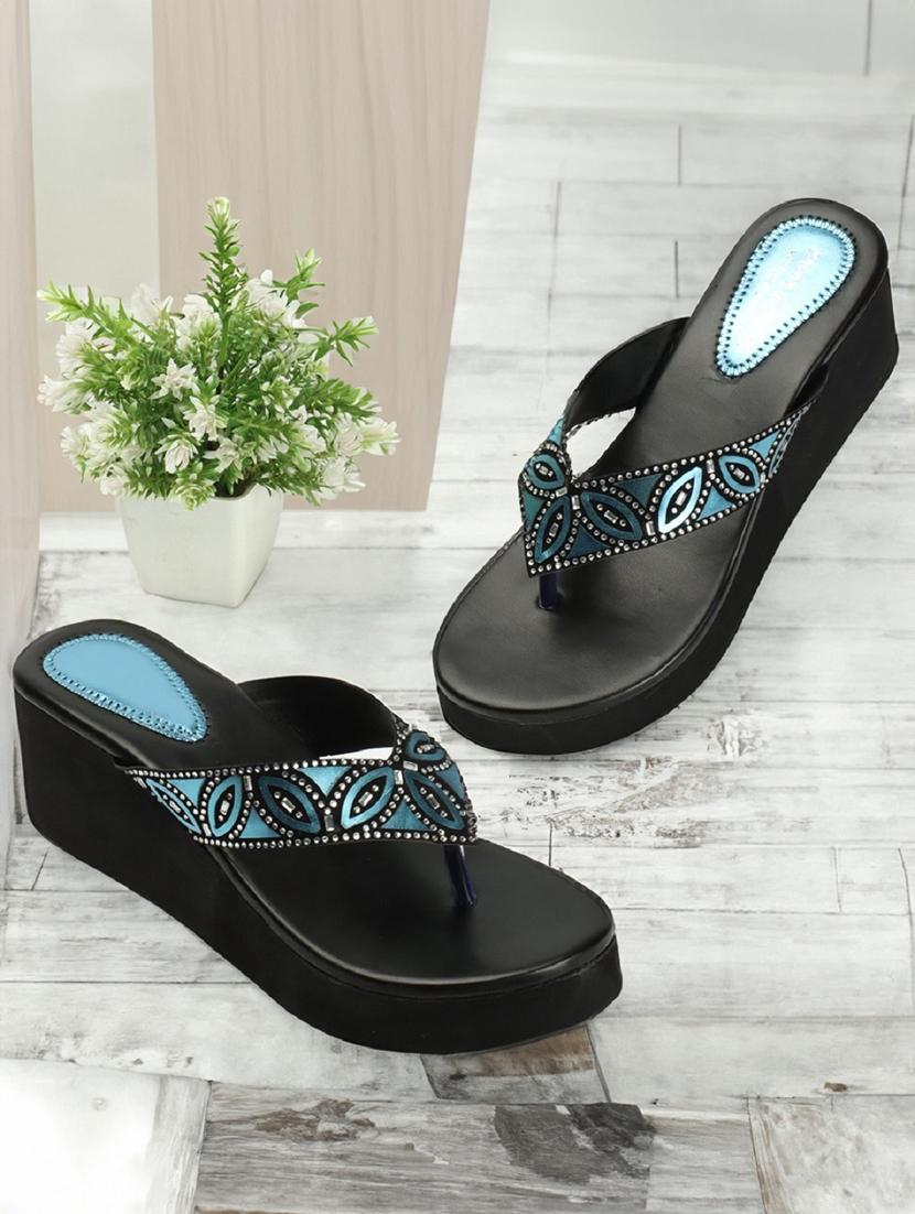 latest stylish pump heel slipper for womens and girls - 20750908 -  Zoom Image - 0
