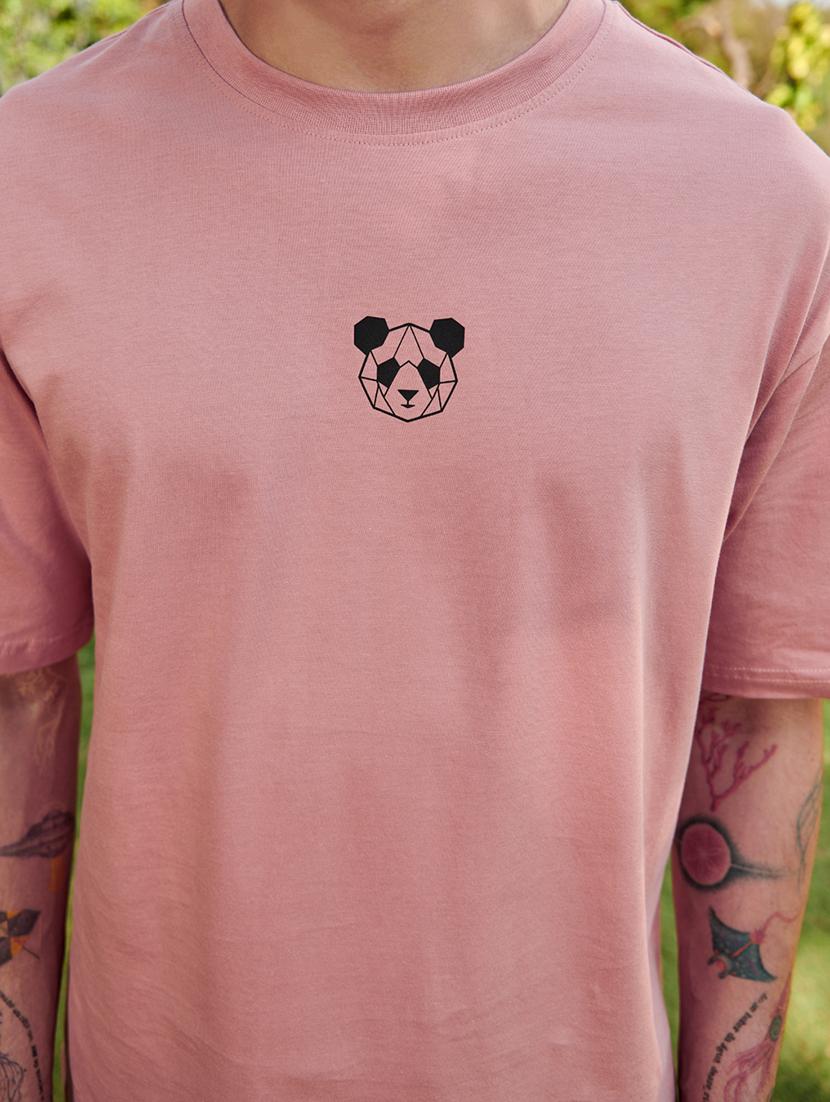 round neck back printed t-shirt - 20753476 - Standard Image - 3