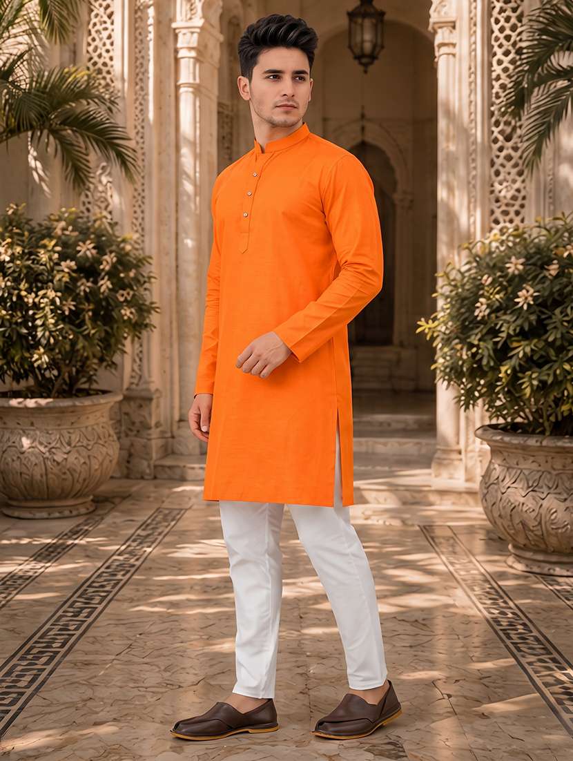 pack of 2 multi coloured solid long kurta - 20754795 -  Standard Image - 3