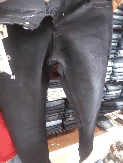 assorted pc dobby denim jean - 20755356 - Standard Image - 0