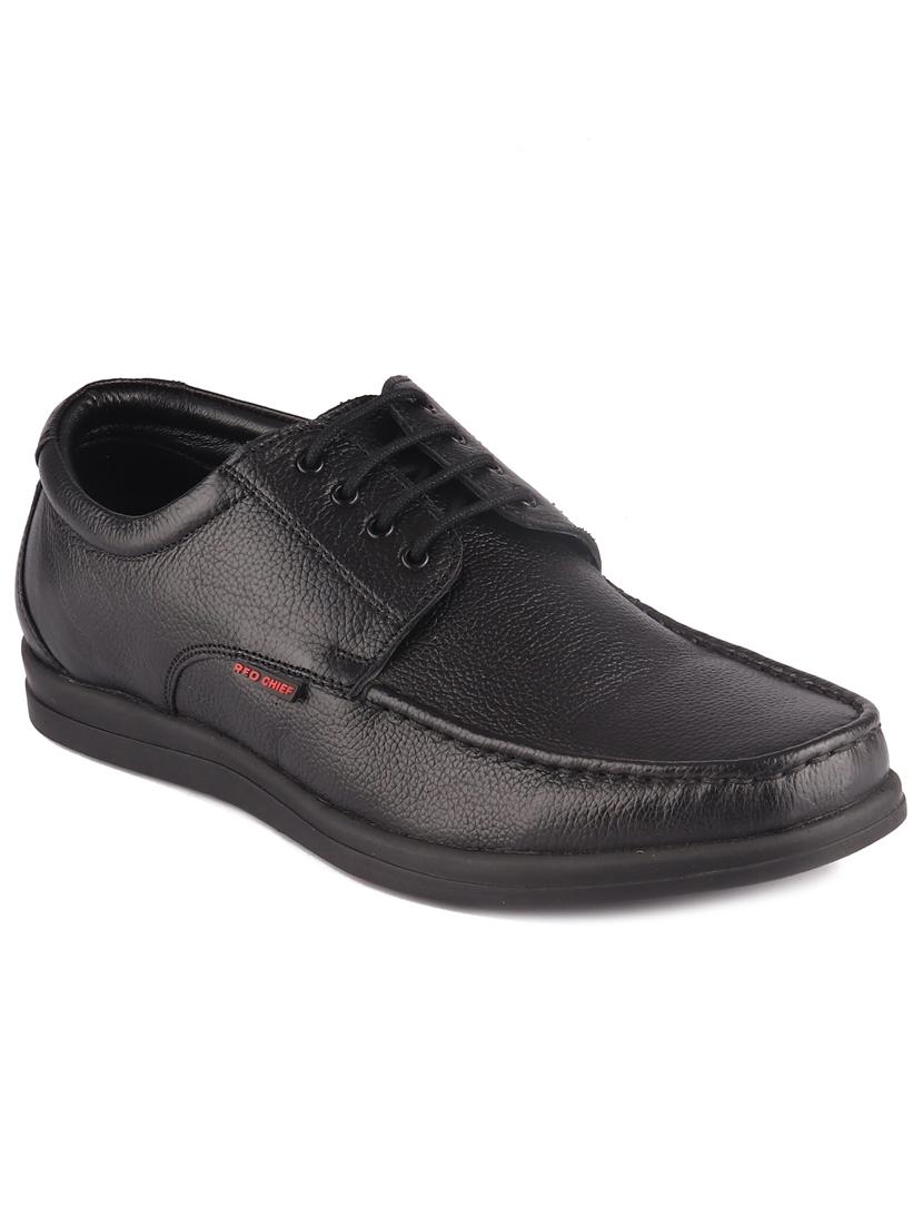 black leather laceup derbies - 20755997 - Zoom Image - 0
