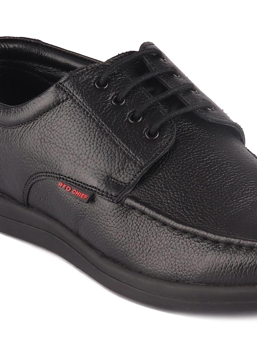 black leather laceup derbies - 20755997 - Standard Image - 3