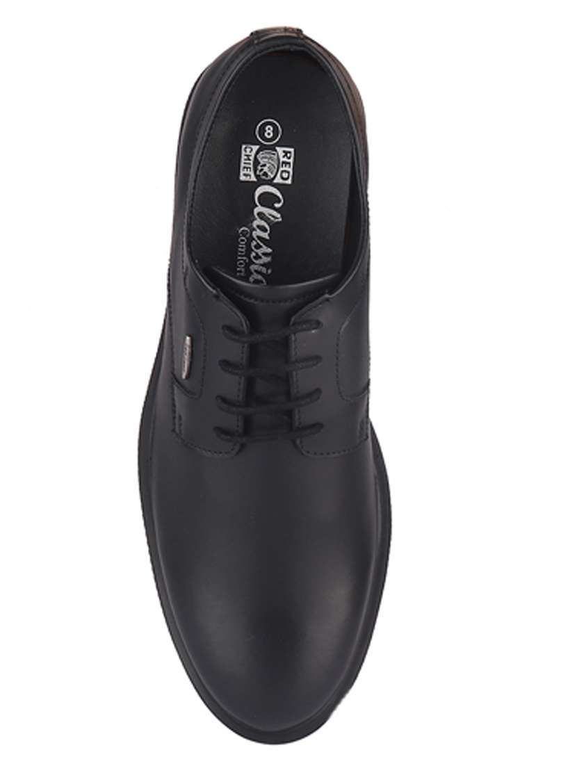 black leather laceup derbies - 20756005 -  Standard Image - 5