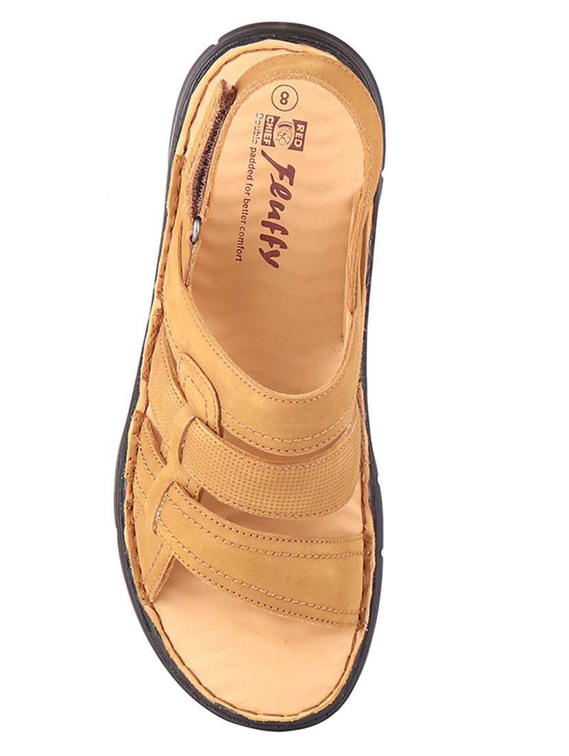 tan back strap sandal - 20756045 -  Standard Image - 5