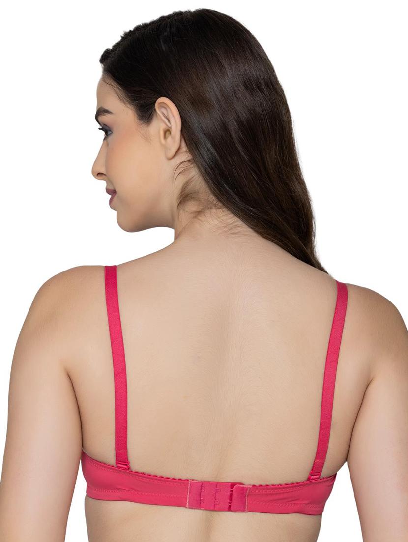 pink lace regular bra - 20757300 - Standard Image - 3