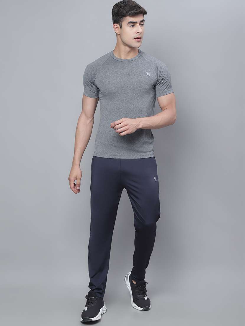 grey short sleeve plain t-shirt - 20757323 - Standard Image - 3