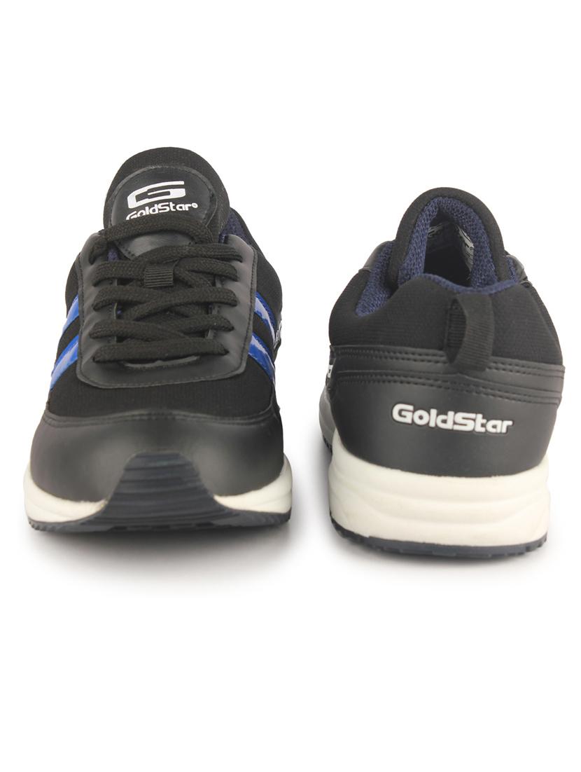 men lace up running sports shoe - 20757461 - Standard Image - 3