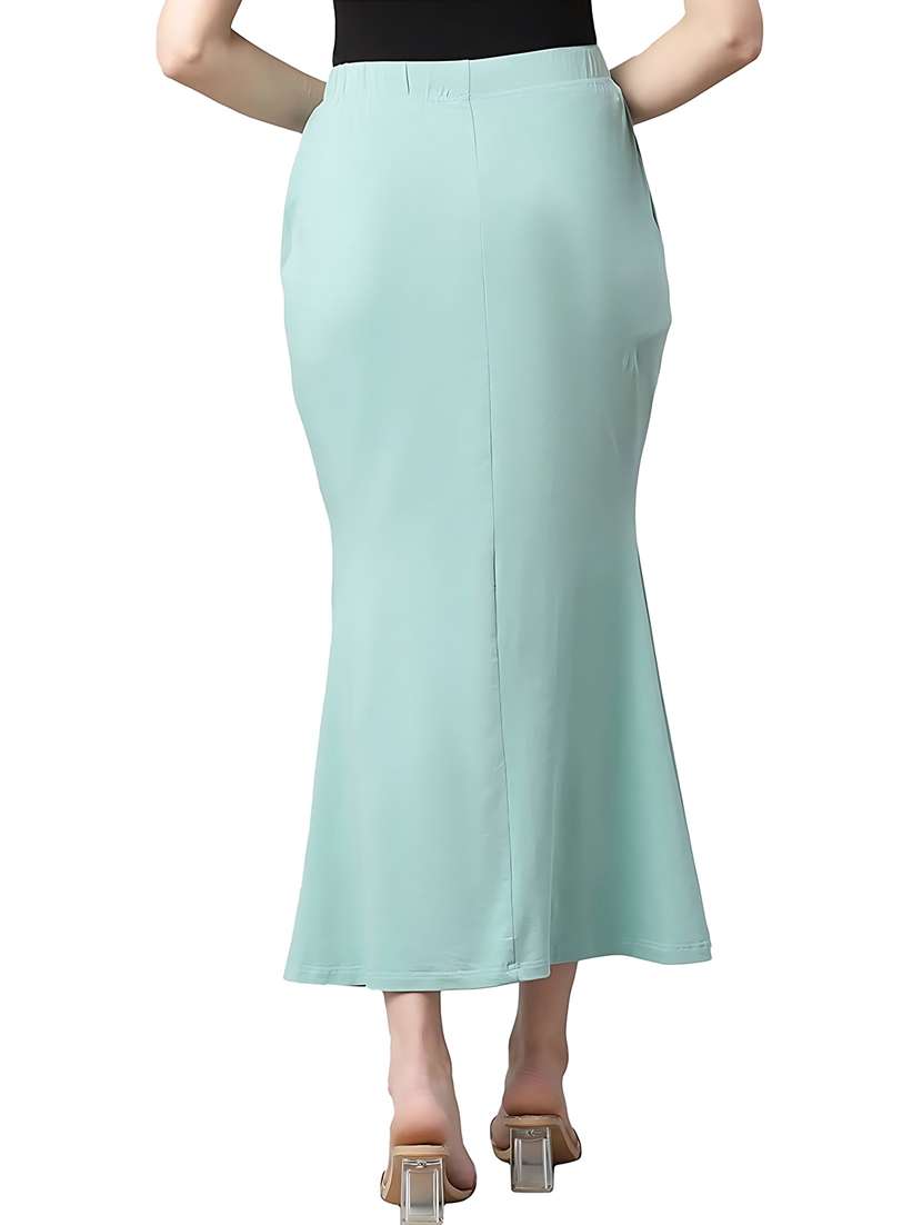 women solid nylon saree shaper  - 20758917 -  Standard Image - 3