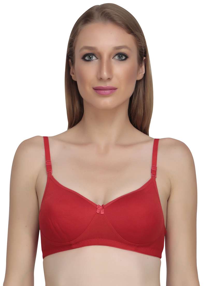 pack of 2 solid multi colored t-shirt bra - 20763860 -  Standard Image - 3