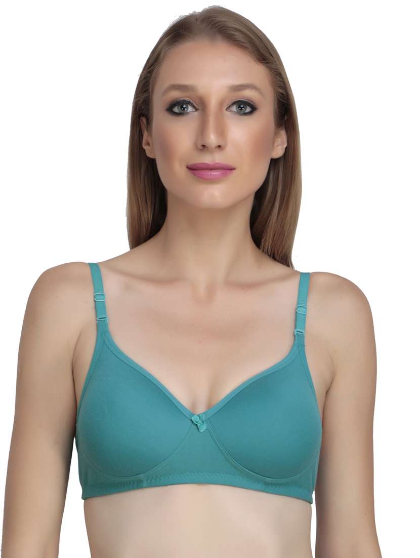 pack of 2 solid multi colored t-shirt bra - 20763864 -  Standard Image - 3