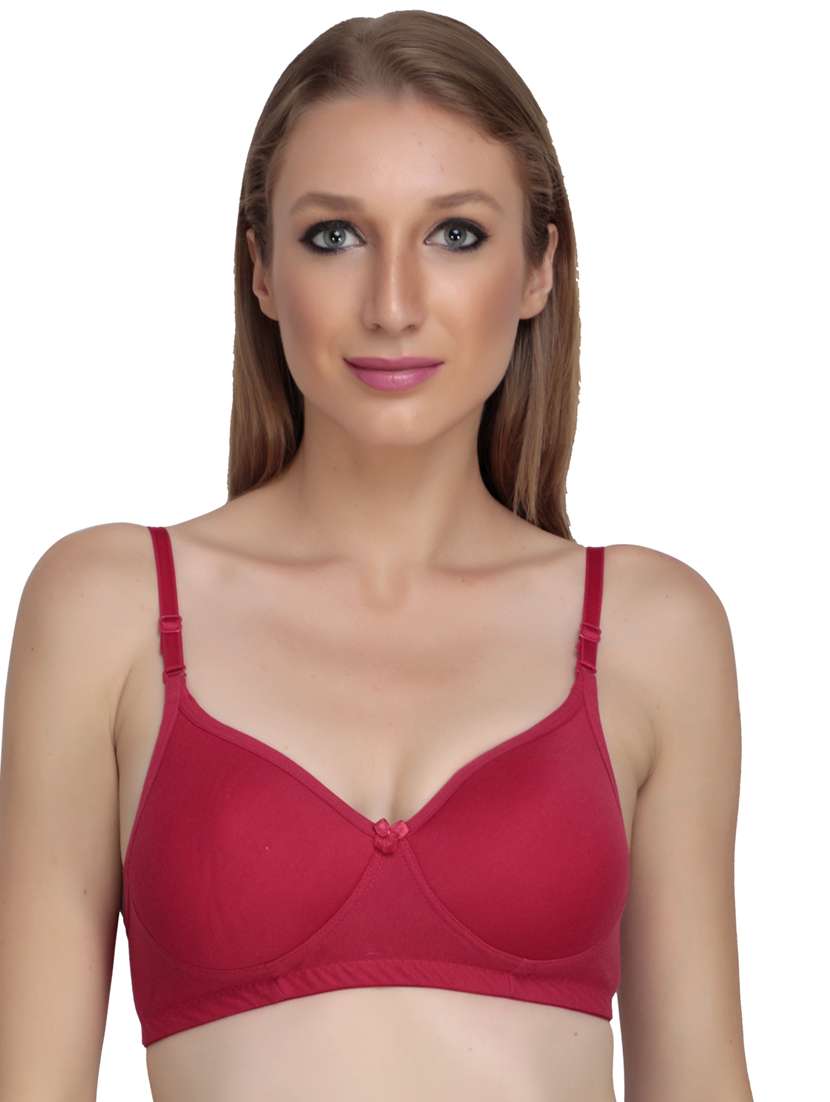 pack of 2 solid multi colored t-shirt bra - 20764023 -  Standard Image - 3