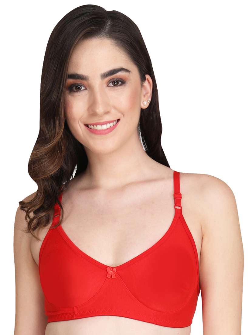 pack of 2 solid multi colored t-shirt bra - 20764028 - Standard Image - 3