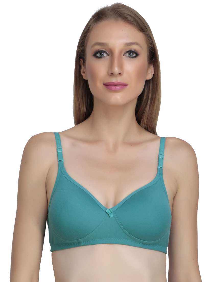 pack of 2 solid multi colored t-shirt bra - 20764048 -  Standard Image - 3