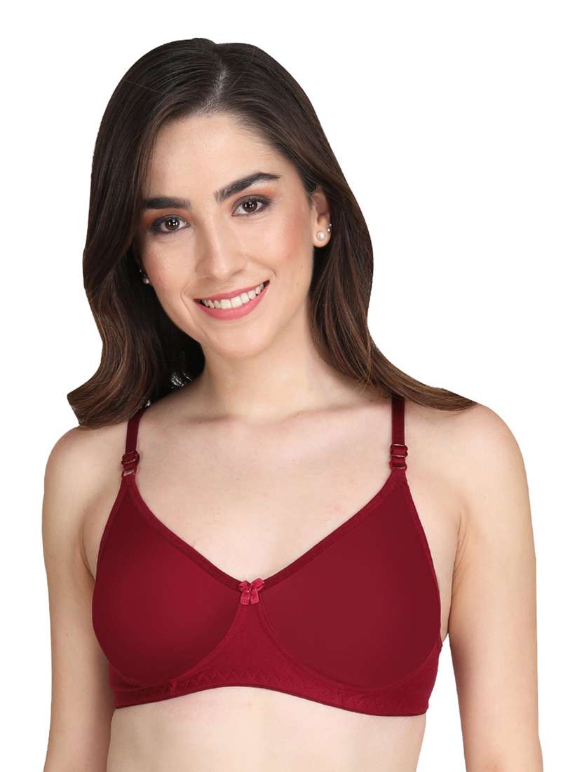 pack of 2 solid multi colored t-shirt bra - 20764050 -  Standard Image - 3