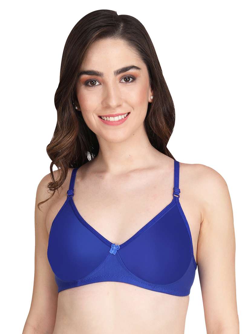 pack of 2 solid multi colored t-shirt bra - 20764060 -  Standard Image - 3