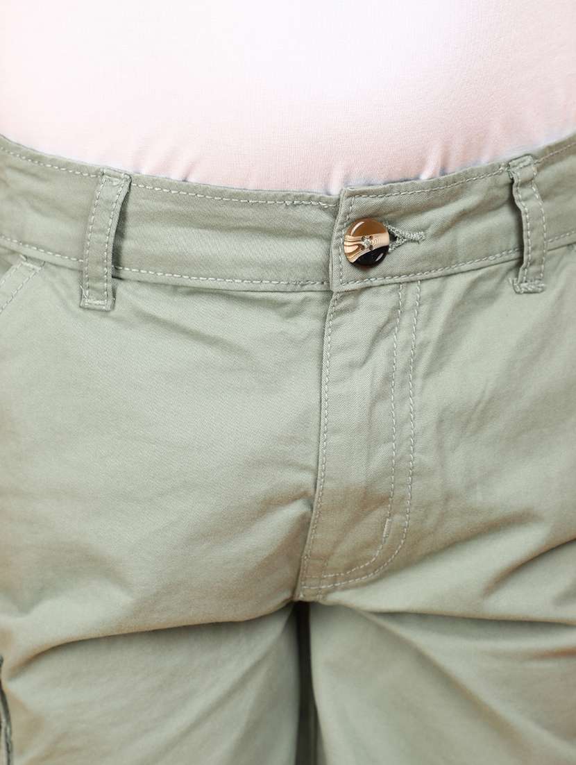 boys mid rise cotton shorts  - 20764142 -  Standard Image - 5