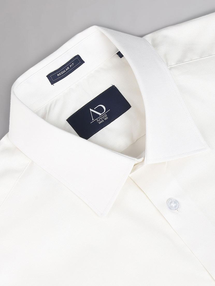 solid white pocket detailed formal shirt - 20766971 - Standard Image - 5