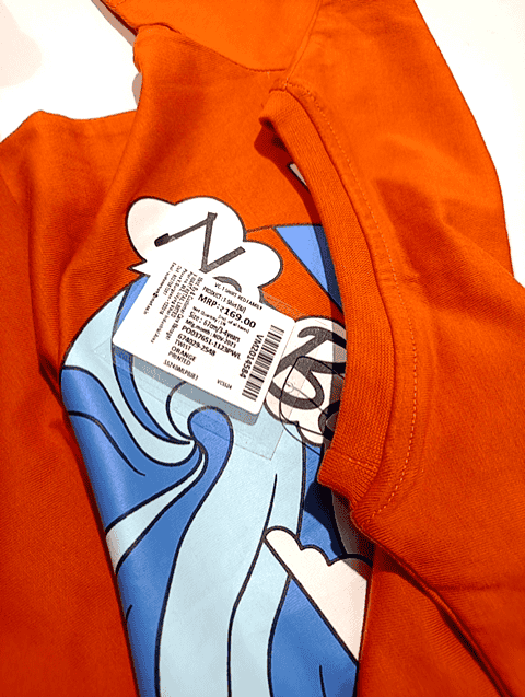 orange cotton single jersey tshirt - 20767482 - Standard Image - 0