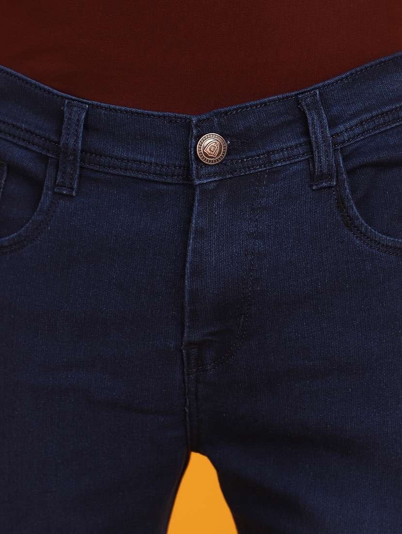 men mid rise washed denim jeans - 20767507 -  Standard Image - 5