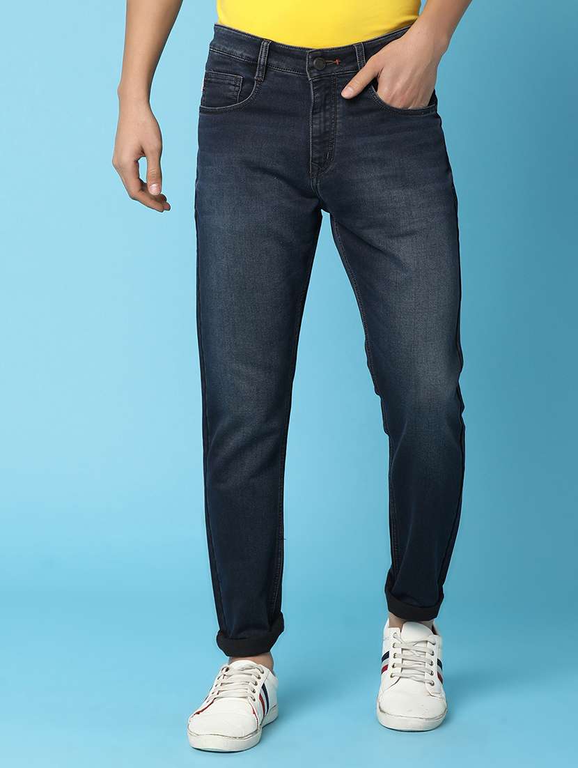 men mid rise denim jean