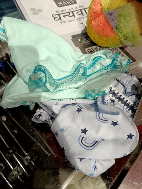 light blueblue cotton single jersey panties & bloomer - 20767539 -  Zoom Image - 0