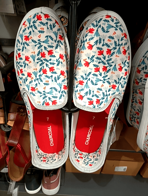 red canvas mules - 20768165 - Standard Image - 0