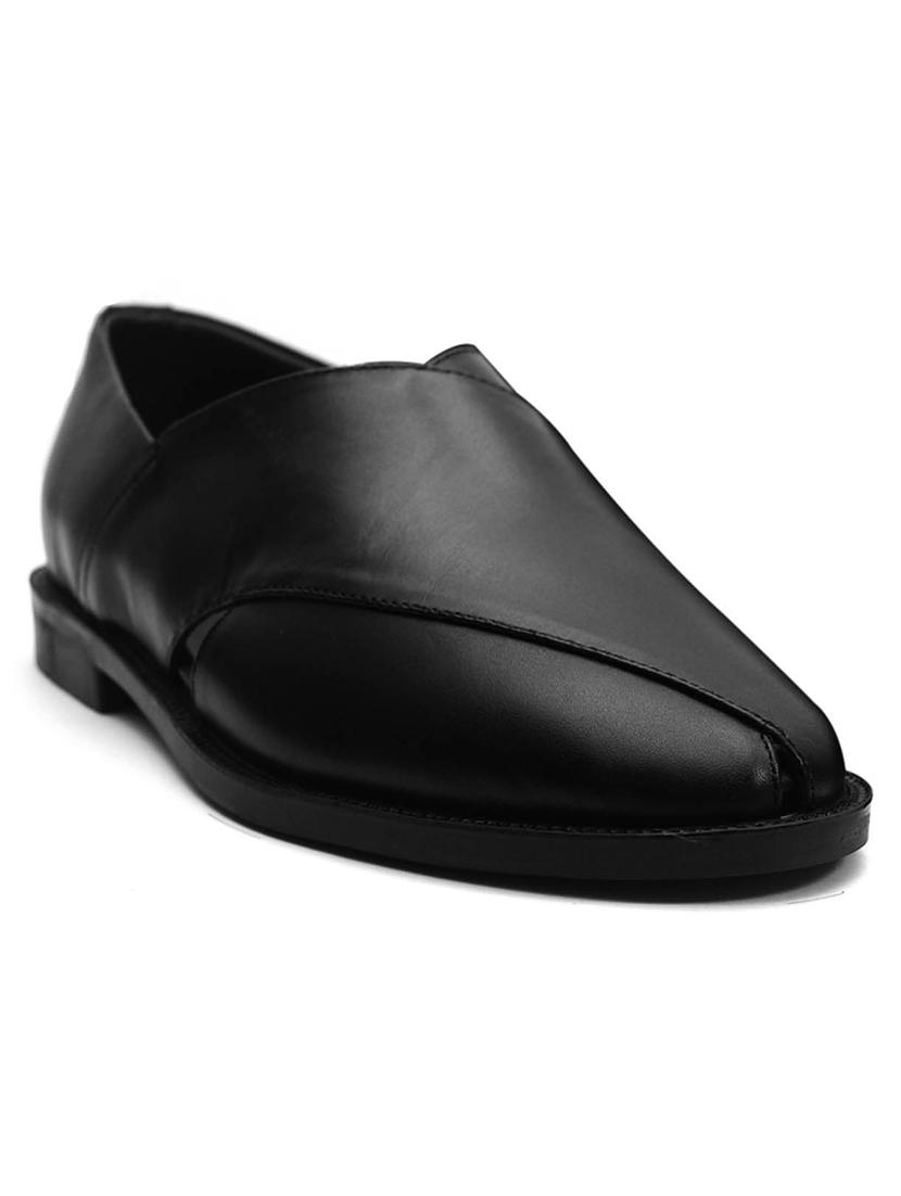 black slip on sandal - 20768362 - Zoom Image - 0
