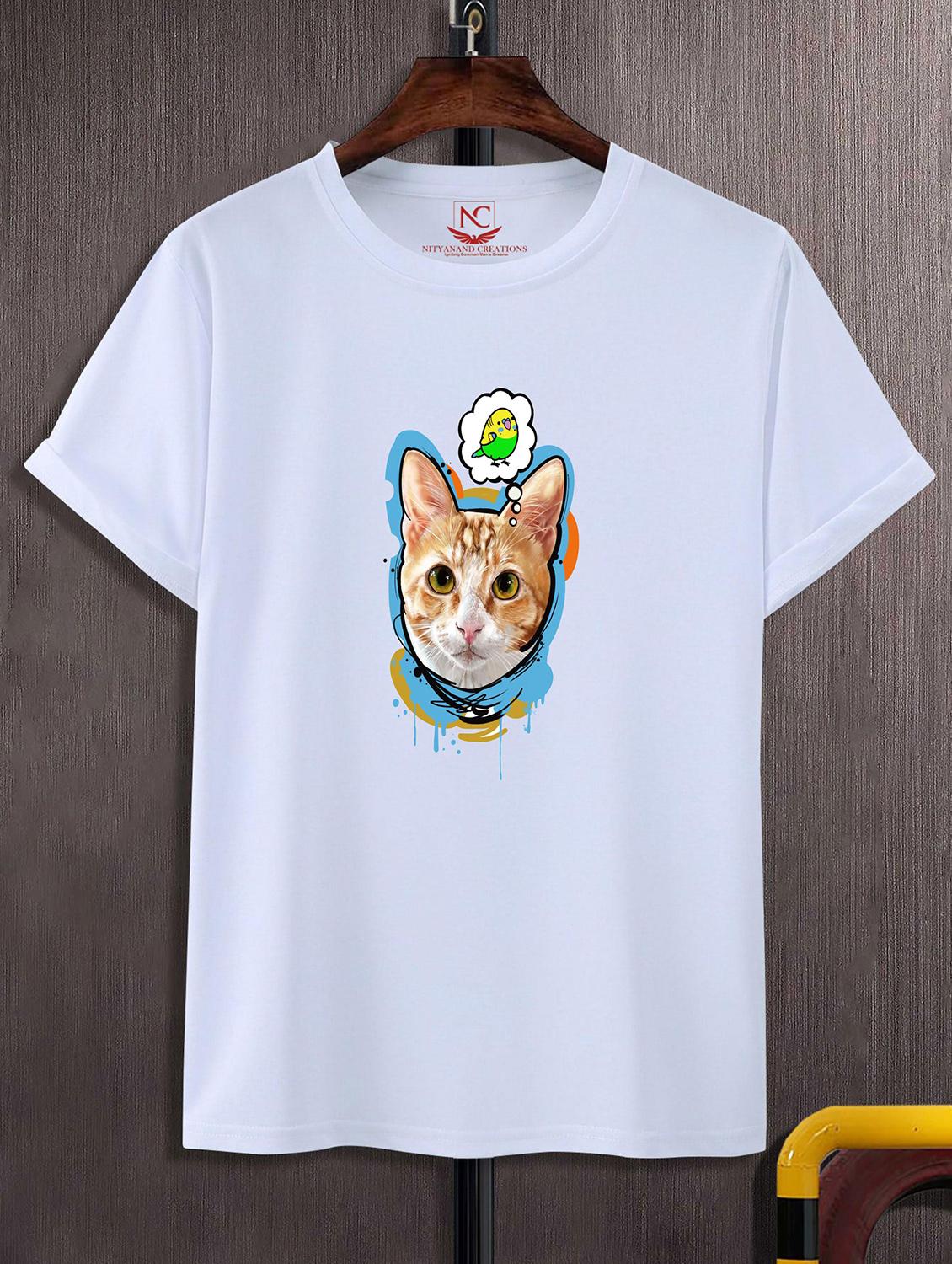 unisex graphic printed round neck tshirt - 20768635 - Zoom Image - 0