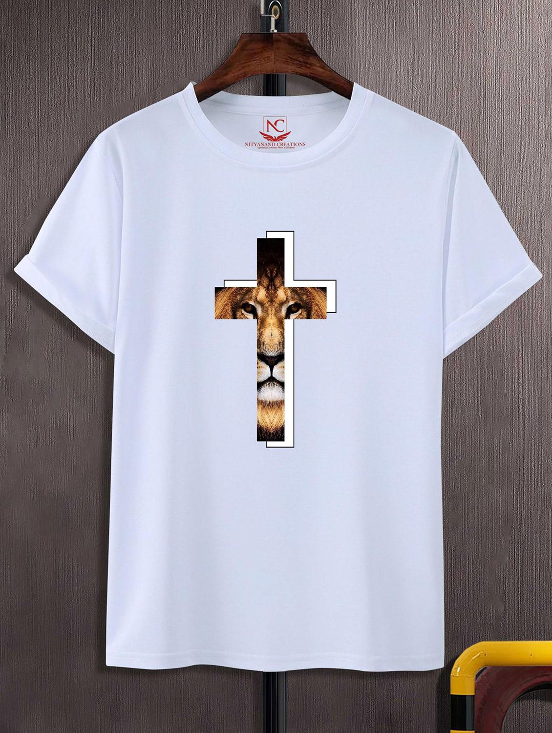 unisex graphic printed round neck tshirt - 20768651 - Zoom Image - 0