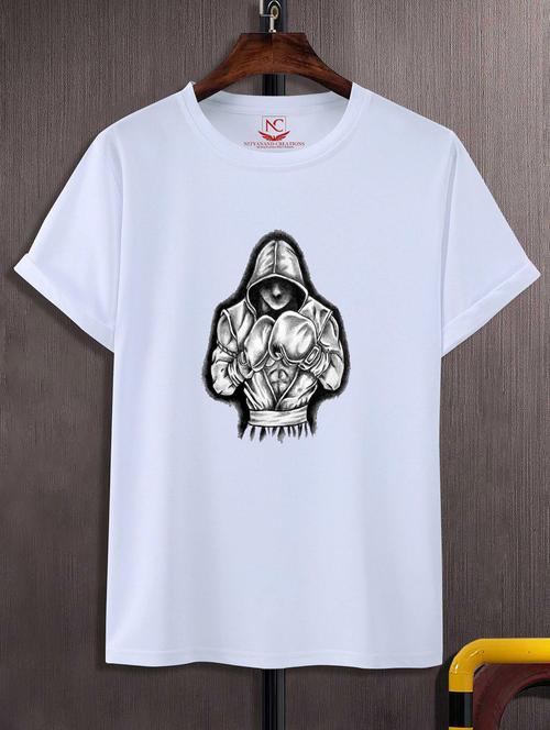 unisex graphic printed round neck tshirt - 20768693 - Standard Image - 0