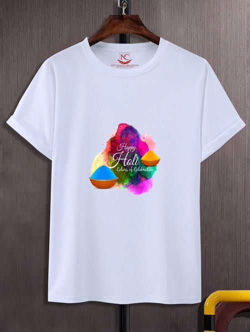 unisex graphic printed round neck tshirt - 20768709 - Standard Image - 0