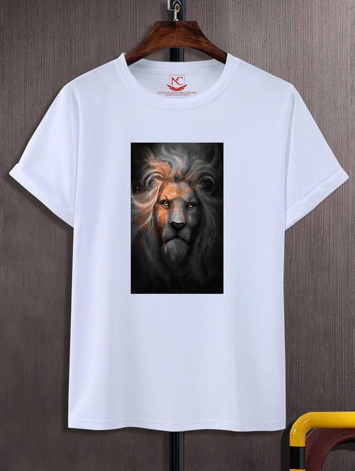 unisex graphic printed round neck tshirt - 20768785 - Standard Image - 0