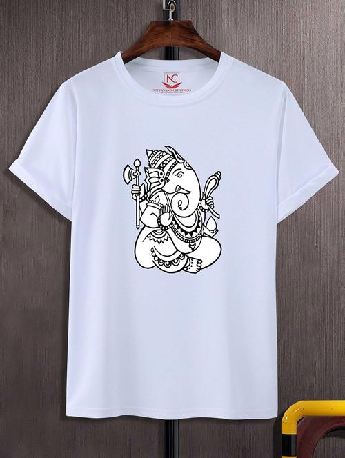 unisex graphic printed round neck tshirt - 20768809 - Standard Image - 0