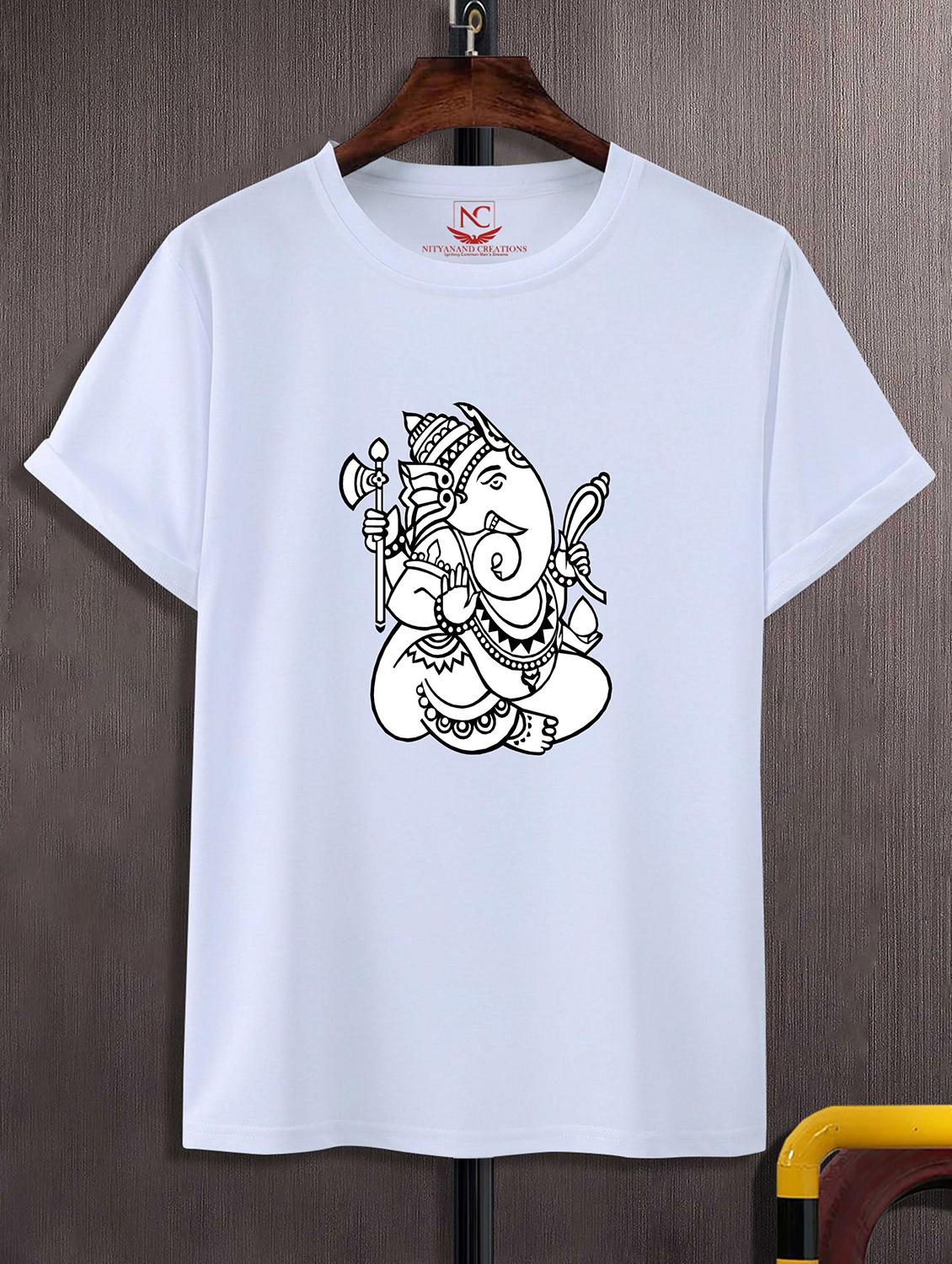 unisex graphic printed round neck tshirt - 20768809 - Zoom Image - 0