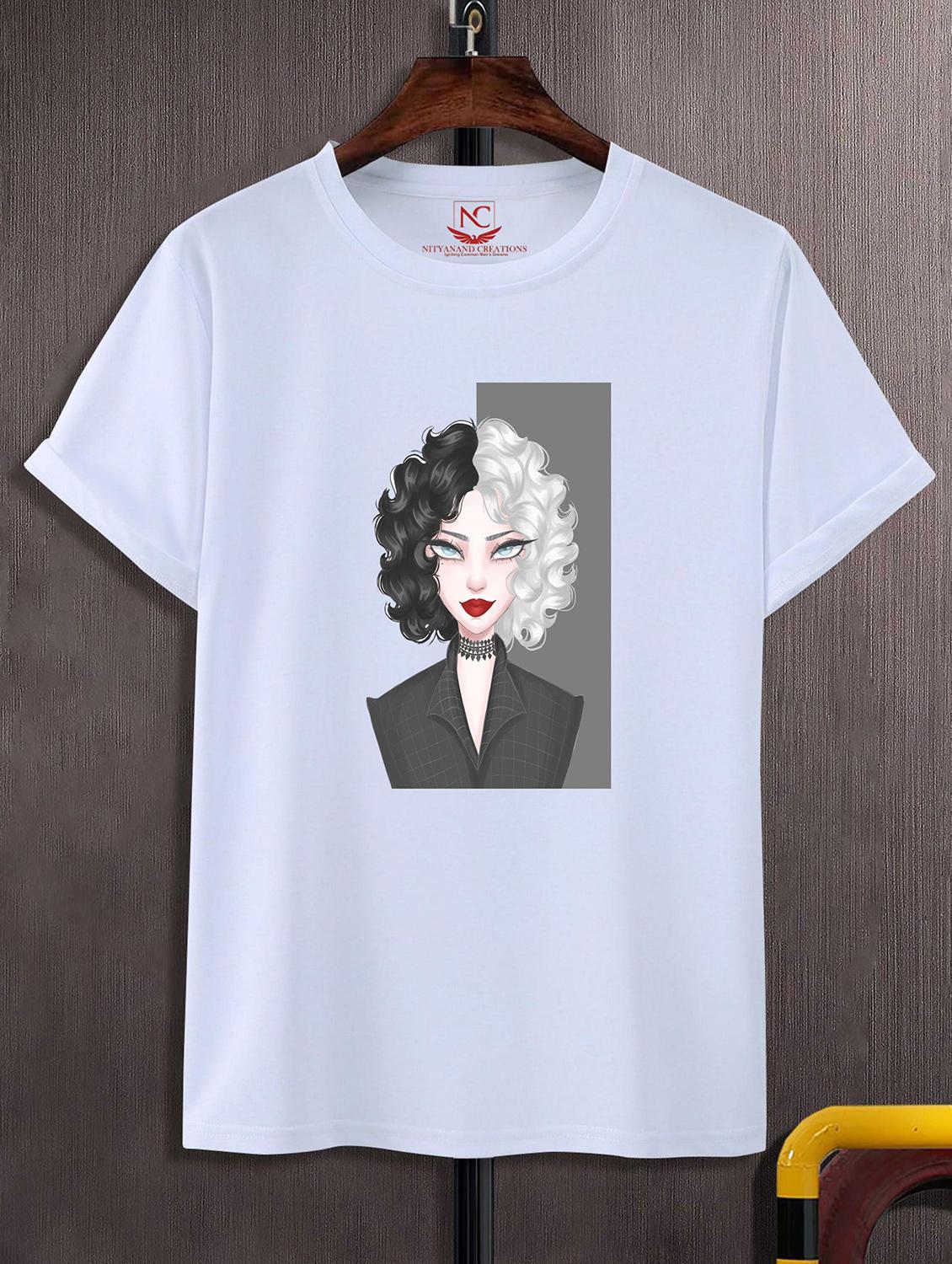 unisex graphic printed round neck tshirt - 20768851 - Zoom Image - 0