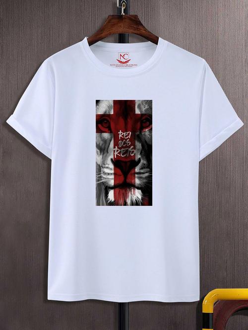 unisex graphic printed round neck tshirt - 20768857 - Standard Image - 0