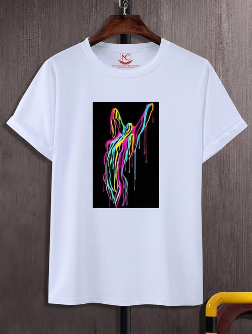 unisex graphic printed round neck tshirt - 20768874 -  Standard Image - 0